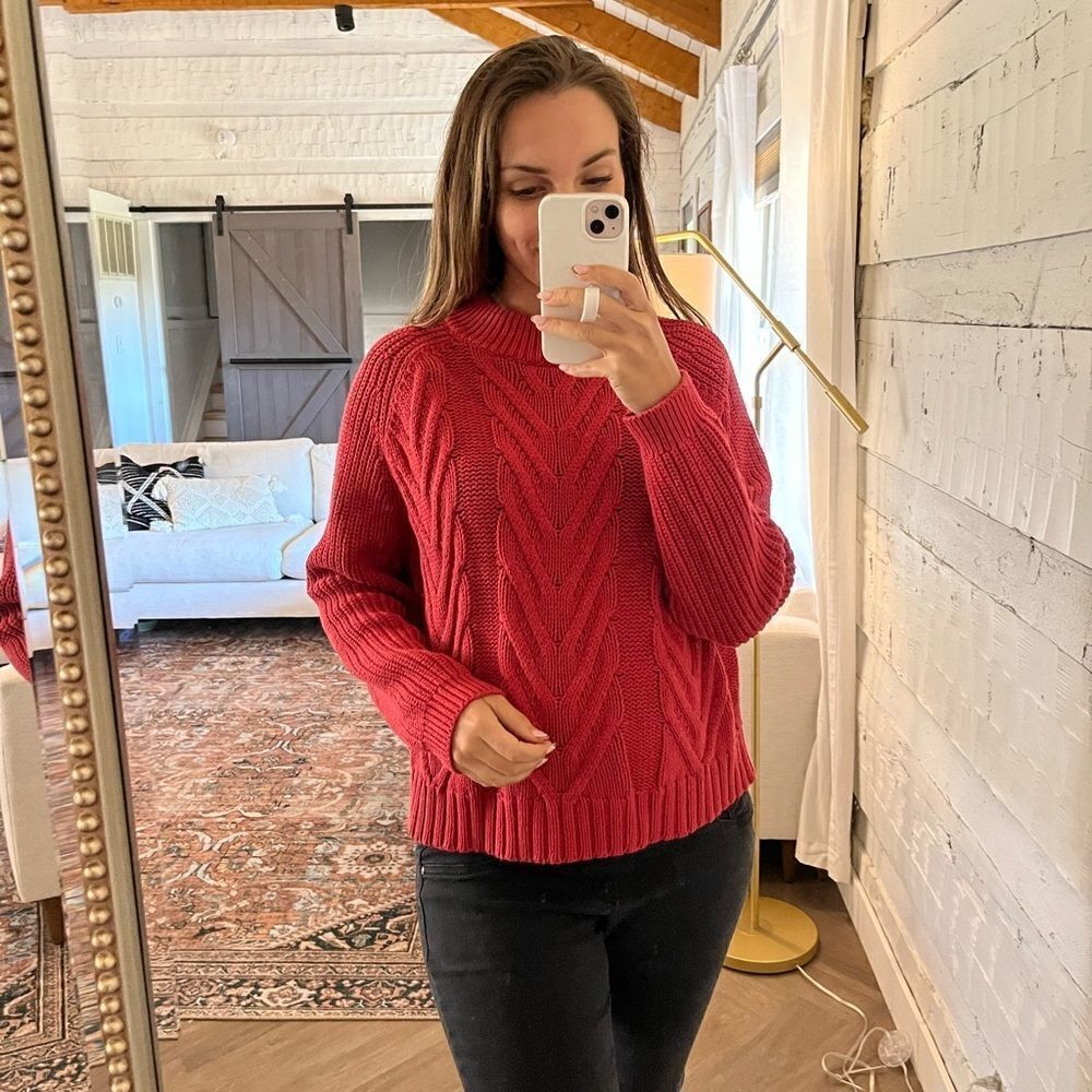 J. Crew Pink Sweater 